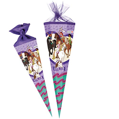 alles-meine.de GmbH komplette Füllung - Circa 200 Teile - für Schultüte - kompatibel zu Schleich Pferd - Horse Club - 6 eckig - für ALLE Zuckertüte - mit/ohne Kunststoff Spitze.. von alles-meine.de GmbH