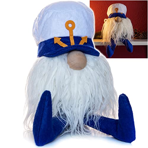 alles-meine.de GmbH lustiger Wichtel/Zwerg 30 cm groß Kapitän/Seefahrer/Matrose - für Sommer & Winter - Weihnachten - Plüschtier/Kantenhocker/Türstopper - Kochmütz.. alles-meine.de GmbH lustiger Wichtel/Zwerg 30 cm groß Kapitän/Seefahrer/Matrose - für Sommer & Winter - Weihnachten - Plüschtier/Kantenhocker/Türstopper - Kochmütz.. von alles-meine.de GmbH