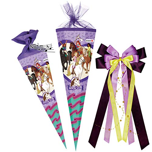 alles-meine.de GmbH mit Geräusch & Sound Effekt ! - Schultüte - kompatibel mit Schleich Pferd - Horse Club - 85 cm - 12 eckig - incl. große Schleife - Organza Tüllabschluß - Zu.. alles-meine.de GmbH mit Geräusch & Sound Effekt ! - Schultüte - kompatibel mit Schleich Pferd - Horse Club - 85 cm - 12 eckig - incl. große Schleife - Organza Tüllabschluß - Zu.. von alles-meine.de GmbH