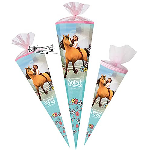alles-meine.de GmbH mit Sound Modul & Geräusch - Effekt ! Schultüte - Spirit - der Wilde Mustang - Pferd - 85 cm - 12 eckig - Organza Abschluß - Zuckertüte - mit/ohne Kunst.. alles-meine.de GmbH mit Sound Modul & Geräusch - Effekt ! Schultüte - Spirit - der Wilde Mustang - Pferd - 85 cm - 12 eckig - Organza Abschluß - Zuckertüte - mit/ohne Kunst.. von alles-meine.de GmbH