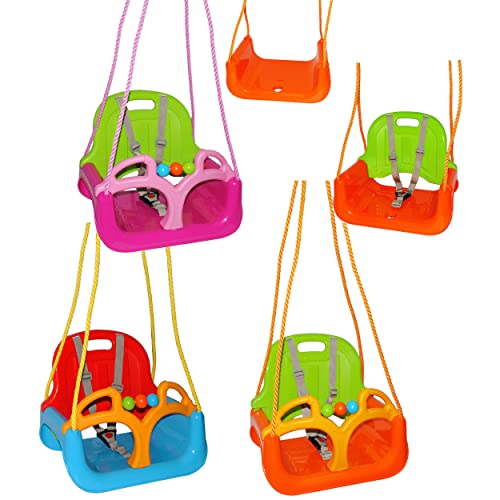 alles-meine.de GmbH mitwachsende - Gitterschaukel/Babyschaukel mit Gurt - ROSA/PINK - Leichter Einstieg ! - verstellbar & mitwachsend - belastbar 100 kg - Kinderschaukel .. alles-meine.de GmbH mitwachsende - Gitterschaukel/Babyschaukel mit Gurt - ROSA/PINK - Leichter Einstieg ! - verstellbar & mitwachsend - belastbar 100 kg - Kinderschaukel .. von alles-meine.de GmbH