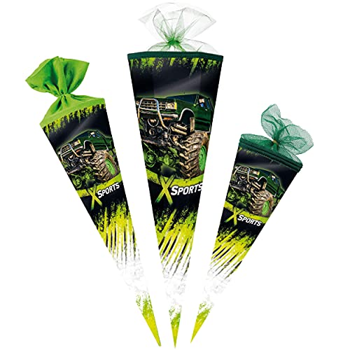 alles-meine.de GmbH passende 3D Bänder - Schleife - verschiedenes Zubehör frei wählbar - passend für Schultüte - Monstertruck - Fahrzeuge/X-Sports - Truck - 22/35 / 50 / .. alles-meine.de GmbH passende 3D Bänder - Schleife - verschiedenes Zubehör frei wählbar - passend für Schultüte - Monstertruck - Fahrzeuge/X-Sports - Truck - 22/35 / 50 / .. von alles-meine.de GmbH