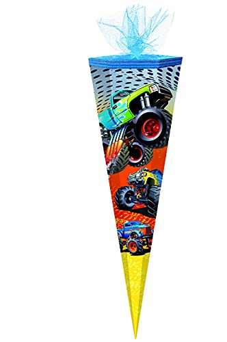 alles-meine.de GmbH personalisierte 3D Bänder - Schleife - verschiedenes Zubehör frei wählbar - passend für Schultüte - Monster Truck - Auto - 50/70 / 85 cm - Zuckertüte AL.. alles-meine.de GmbH personalisierte 3D Bänder - Schleife - verschiedenes Zubehör frei wählbar - passend für Schultüte - Monster Truck - Auto - 50/70 / 85 cm - Zuckertüte AL.. von alles-meine.de GmbH