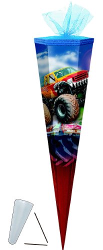 alles-meine.de GmbH stabile Spitze - aus Kunststoff - verschiedenes Zubehör frei wählbar - passend für Schultüte - Monster Truck 50/70 / 85 cm - mit Tüllabschluß - mit/ohne K.. alles-meine.de GmbH stabile Spitze - aus Kunststoff - verschiedenes Zubehör frei wählbar - passend für Schultüte - Monster Truck 50/70 / 85 cm - mit Tüllabschluß - mit/ohne K.. von alles-meine.de GmbH