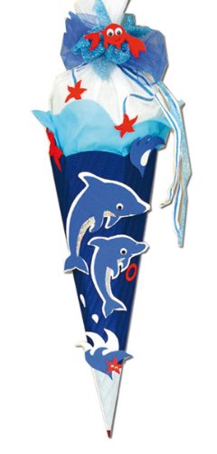 alles-meine.de GmbH stabile Spitze - aus Kunststoff - verschiedenes Zubehör frei wählbar - passend für BASTELSET Schultüte - Delfin - 50/85 cm mit Tüllabschluß 6 - eckig - Zuck.. alles-meine.de GmbH stabile Spitze - aus Kunststoff - verschiedenes Zubehör frei wählbar - passend für BASTELSET Schultüte - Delfin - 50/85 cm mit Tüllabschluß 6 - eckig - Zuck.. von alles-meine.de GmbH