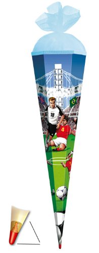 alles-meine.de GmbH stabile Spitze - aus Kunststoff - verschiedenes Zubehör frei wählbar - passend für Schultüte - Fußball 22/35 / 50/70 / 85/100 cm - mit Holzspitze und Tü.. alles-meine.de GmbH stabile Spitze - aus Kunststoff - verschiedenes Zubehör frei wählbar - passend für Schultüte - Fußball 22/35 / 50/70 / 85/100 cm - mit Holzspitze und Tü.. von alles-meine.de GmbH