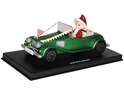 alles-meine.de GmbH unser Sandmännchen Figur - Festauto/Auto PU 734 - Set incl. Vitrine - Miniatur Figur Traummobile - Sandmann - Sammlermodell - Sammelfigur auch für Puppenstu.. von alles-meine.de GmbH