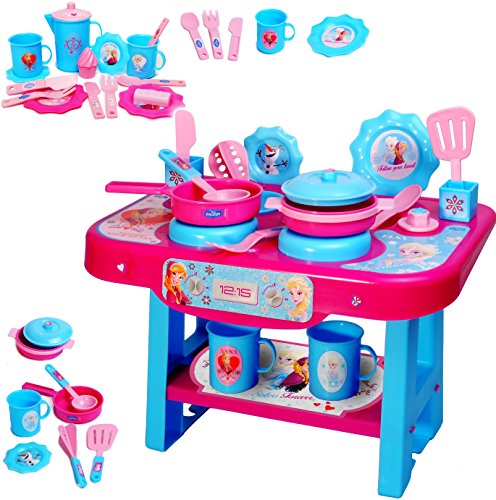 alles-meine.de GmbH große Kinderküche - incl. Zubehör ! - Frozen - die Eiskönigin - für Kinder - Geschirr & Töpfe - Spielküche aus Kunststoff/Plastik - Kochfeld/Tischküch.. alles-meine.de GmbH große Kinderküche - incl. Zubehör ! - Frozen - die Eiskönigin - für Kinder - Geschirr & Töpfe - Spielküche aus Kunststoff/Plastik - Kochfeld/Tischküch.. von alles-meine.de GmbH