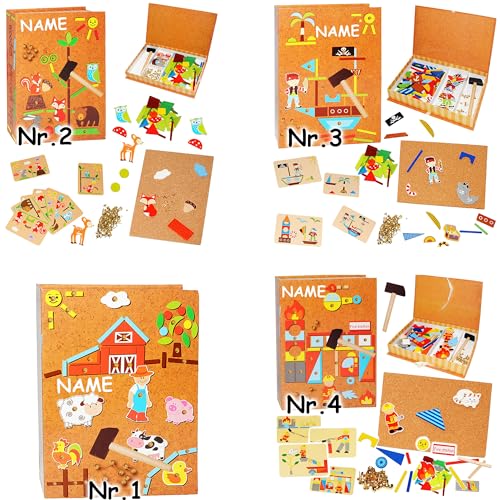 großes Hammerspiel - Feuerwehr & Auto - incl. Name - 172 Teile/für Kinder - Klopfspiel Nagelspiel - Hämmerchenspiel - Nagel Hammer - aus Holz bunt - Mos.. großes Hammerspiel - Feuerwehr & Auto - incl. Name - 172 Teile/für Kinder - Klopfspiel Nagelspiel - Hämmerchenspiel - Nagel Hammer - aus Holz bunt - Mos.. von alles-meine.de GmbH