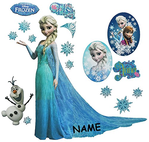 alles-meine.de GmbH großes Set: Wandtattoo/Wandsticker - die Eiskönigin - incl. Name - Aufkleber Wandaufkleber für Mädchen - völlig unverfroren ELSA Arendelle/Poster -.. alles-meine.de GmbH großes Set: Wandtattoo/Wandsticker - die Eiskönigin - incl. Name - Aufkleber Wandaufkleber für Mädchen - völlig unverfroren ELSA Arendelle/Poster -.. von alles-meine.de GmbH