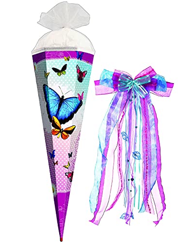 komplette Füllung - Circa 200 Teile - für Schultüte - Bunte Schmetterlinge - 6 eckig - für ALLE Zuckertüte Roth - mit/OHN.. komplette Füllung - Circa 200 Teile - für Schultüte - Bunte Schmetterlinge - 6 eckig - für ALLE Zuckertüte Roth - mit/OHN.. von alles-meine.de GmbH