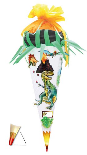 komplette Füllung - Circa 200 Teile - für BASTELSET Schultüte - Dinosaurier - mit Holzspitze - für ALLE Zuckertüte Roth ALLE Größen - 6 eckig Dino Dinos Sauri.. komplette Füllung - Circa 200 Teile - für BASTELSET Schultüte - Dinosaurier - mit Holzspitze - für ALLE Zuckertüte Roth ALLE Größen - 6 eckig Dino Dinos Sauri.. von alles-meine.de GmbH