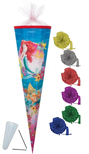 komplette Füllung - Circa 200 Teile - für Schultüte - Arielle Meereszauber mit - für ALLE Zuckertüte Nestler Meerjungfrau Fabian U.. von alles-meine.de GmbH