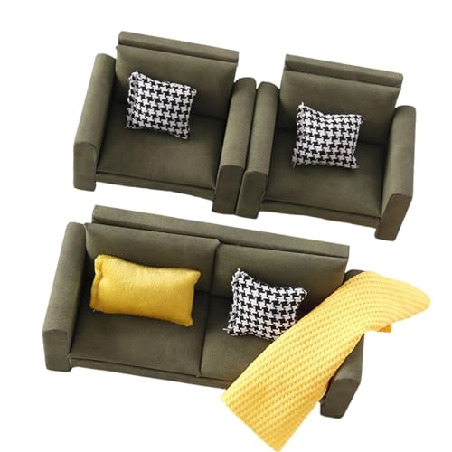 1/12 Skala Holzcouch EIN Sofa Modell Miniaturmöbel Für Realistische Puppenhouses Displays 1/12 Skala Holzcouch EIN Sofa Modell Miniaturmöbel Für Realistische Puppenhouses Displays von alloneslife