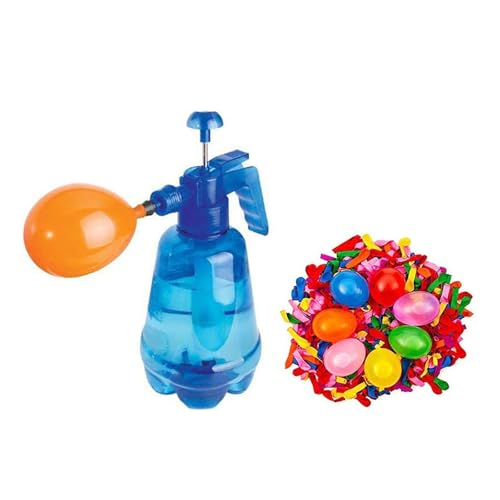 100 Prozent Druck Druckwasserballon Outdoor Games Family Fight Sprayer Spielzeugset Kids Ballon Drucksprays Flasche Set von alloneslife