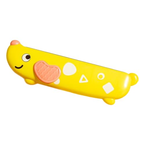 16 Hole Mundharmonica Musikinstrument Spielzeug Für Kinder Mit Cartoon Design Bauchmuskeln Frühes Lernentwicklungs Cartoon Harmonica Spielzeug Für Kinder von alloneslife