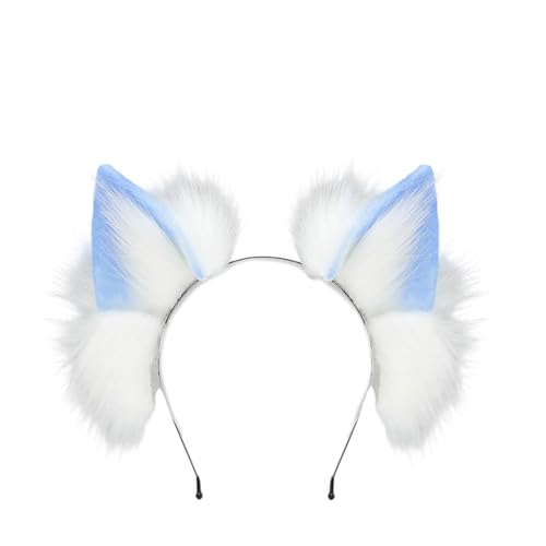 3.. Realistische Pelzige Wolf Ohrhaarreifen Flexibles Elastisches Haarband Für Themenpartys Cosplay Girls Teenager Frauen Kostüm Accessoire 3.. Realistische Pelzige Wolf Ohrhaarreifen Flexibles Elastisches Haarband Für Themenpartys Cosplay Girls Teenager Frauen Kostüm Accessoire von alloneslife