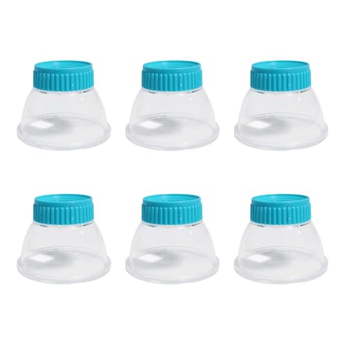 6PCS ABS Kunststoff Sammlungsbehälter Mit Vergrößerten Deckel Und Messlinien Für Schulprojekte Und Feldforschung Bildungsinsektenstudie Tool von alloneslife