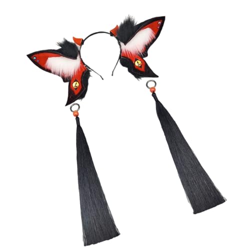 Cosplay-Tierohren-Haarreif für Halloween-Party und Rollenspiele, mit verstellbarer Größe, Party-Kopfbedeckung für verschiedene Altersgruppen Cosplay-Tierohren-Haarreif für Halloween-Party und Rollenspiele, mit verstellbarer Größe, Party-Kopfbedeckung für verschiedene Altersgruppen von alloneslife