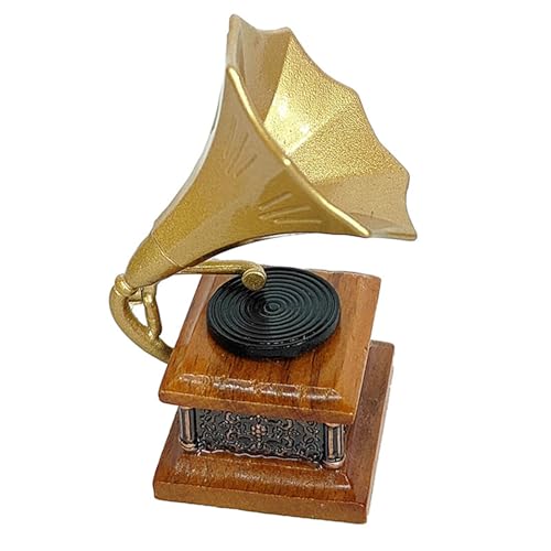 Detaillierte Miniatur Phonographenpuppenhäuser Display Verbessert Wohnzimmer was Spiel Zu Accessoires Gibt Detaillierte Miniatur Phonographenpuppenhäuser Display Verbessert Wohnzimmer was Spiel Zu Accessoires Gibt von alloneslife