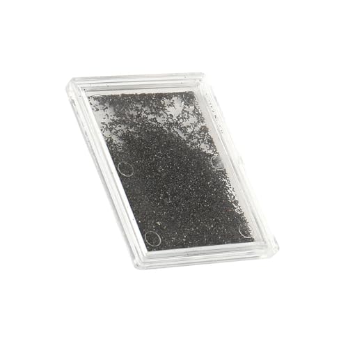 Eisenpulverfeilungen, Pulverspäne, verpackt in transparenter Box, interaktives Magnetismus, Experiment, Klassenzimmer, Lehrhilfe Eisenpulverfeilungen, Pulverspäne, verpackt in transparenter Box, interaktives Magnetismus, Experiment, Klassenzimmer, Lehrhilfe von alloneslife