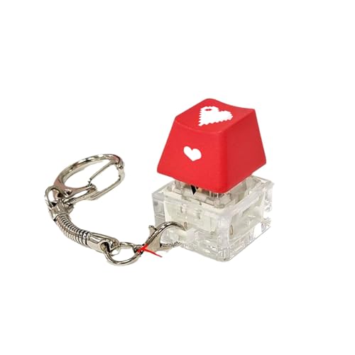Fidgets Spielzeug-Schlüsselanhänger, mechanische Schalter, Schlüsselanhänger, Fingerspitzen-Knopf, Stressabbau, Schlüsselkappen, Tester, Zubehör Fidgets Spielzeug-Schlüsselanhänger, mechanische Schalter, Schlüsselanhänger, Fingerspitzen-Knopf, Stressabbau, Schlüsselkappen, Tester, Zubehör von alloneslife