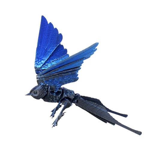 Flexible Gelenke, bewegliche Fidgets, Spielzeug, Desktop-Haustier-Dekorationen, 3-dimensional bedruckt, Schwalbe, realistische Vogelfiguren, flexibles Gelenk, bewegliches Zappelspielzeug von alloneslife