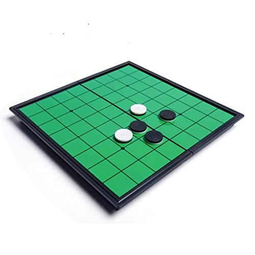 Foldable Go Game 9.84inch Collabsible Reversi Othello Travel Board Bildungsstrategie Spiele Tool Für Erwachsene von alloneslife