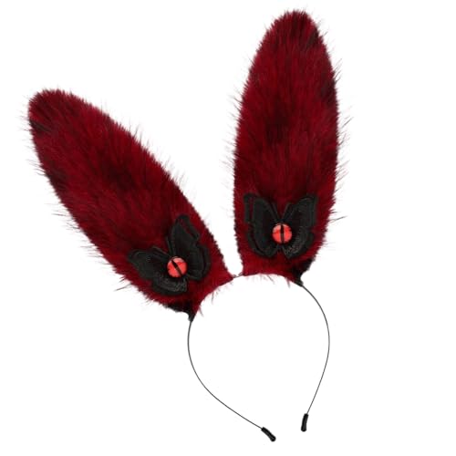 Langes Plüsch-Ohren-Stirnband, weiches Plüsch-Ohr-Stirnband, Halloween, Cosplay, Zubehör für Damen, Maskerade, Halloween, Cosplay Langes Plüsch-Ohren-Stirnband, weiches Plüsch-Ohr-Stirnband, Halloween, Cosplay, Zubehör für Damen, Maskerade, Halloween, Cosplay von alloneslife