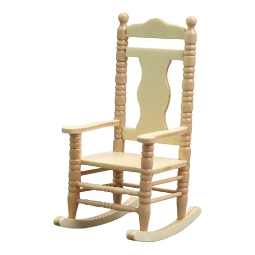 Puppenhaus Schaukelstuhl Modell Realistische Puppenhäuser Schaukelstuhl Realistische Spielstuhl Realistisch 1:12 Modell Spielzeug Puppenhaus Schaukelstuhl Modell Realistische Puppenhäuser Schaukelstuhl Realistische Spielstuhl Realistisch 1:12 Modell Spielzeug von alloneslife