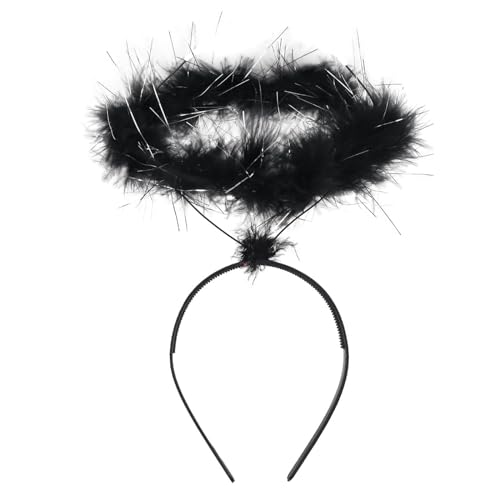 Schwarz Aureole Stirnband Engel Animal Cool Aureole Cartoon Haarband Für Bühnen Kinder Halloween Kostüm Haarzubehör Schwarz Aureole Stirnband Engel Animal Cool Aureole Cartoon Haarband Für Bühnen Kinder Halloween Kostüm Haarzubehör von alloneslife