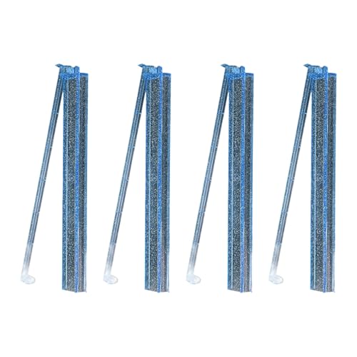 alloneslife 4PCS Modern America Mahjong Rack Set Mit Gleitendem Pusher Clear Acrylfliesenhalter Für Home Club Game Night Push Ruler Rack von alloneslife