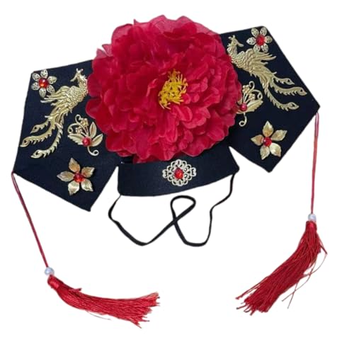 alloneslife Chinesischer Stil, Quasten, Kopfschmuck, modisches Brautschmuck, Cosplay-Kostüm, Retro-Stil, modisches Haar-Accessoire von alloneslife