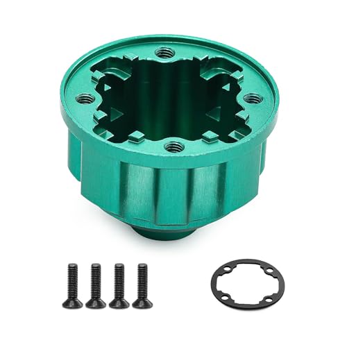alloneslife Fernbedienungsauto Vorder Und Hinterher Zahnradbaugruppe Für 1/10 & 1/8 LKW Ersatzversorgungsversorgungen Autosauto Auto Modifikation von alloneslife