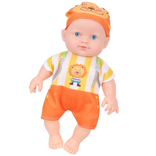 alloneslife Flexible Posiable Säuglingspuppe Realistische Wiedergeborene Spielzeug Frühes Lernen Täuschen Und Spielen Elternspielzeug Für Kinderbadinteraktion von alloneslife