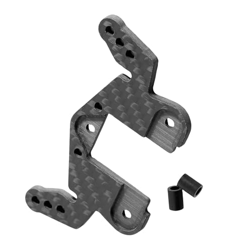 alloneslife Heck Stoßhalterhalterung Kohlefaserschock Für 1/10 Stützteile Spielzeugwagen Innenräume Rack Ersatzmodifizierung von alloneslife