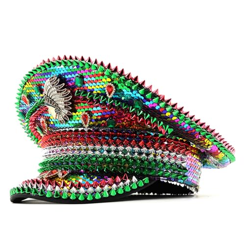 alloneslife Juwelenkristallkapitän Braut Für Mardi Gras Bachelorette Party Kopfbedeckung Kopfbedeckung Für Clubbühne alloneslife Juwelenkristallkapitän Braut Für Mardi Gras Bachelorette Party Kopfbedeckung Kopfbedeckung Für Clubbühne von alloneslife