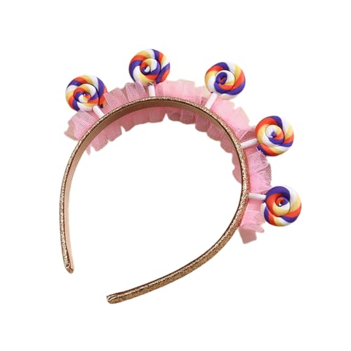 alloneslife Kinder-Haarreif, Süßigkeiten-Haarband, für Cosplay, Party, Prinzessin, Haarreif für Rollenspiele, Geburtstag, Foto-Requisiten alloneslife Kinder-Haarreif, Süßigkeiten-Haarband, für Cosplay, Party, Prinzessin, Haarreif für Rollenspiele, Geburtstag, Foto-Requisiten von alloneslife