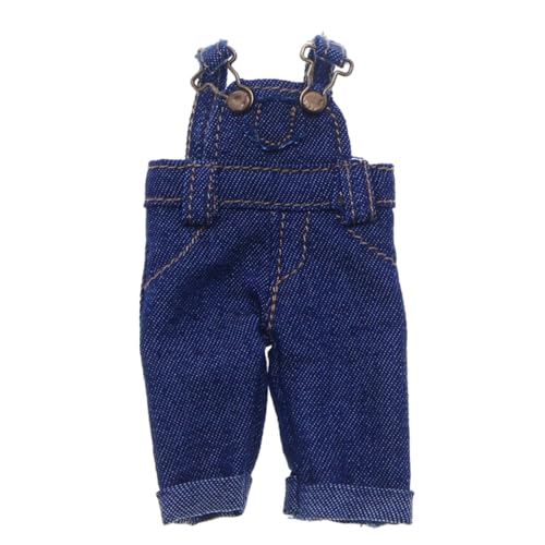 alloneslife Miniaturpuppen Display Kleidung Dolls Jumpsuit Dehnbarer Stoff Easy Spker Outfit Für Kreative Dekorationsjeans von alloneslife