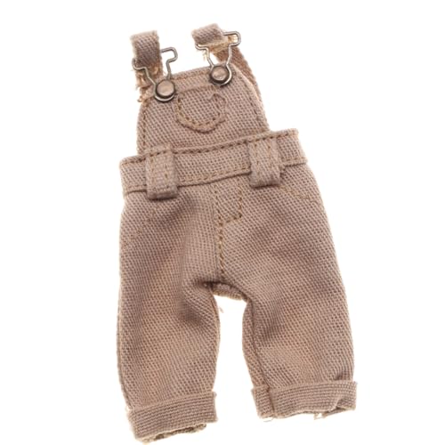 alloneslife Miniaturpuppen Display Kleidung Dolls Jumpsuit Dehnbarer Stoff Easy Spker Outfit Für Kreative Dekorationsjeans von alloneslife