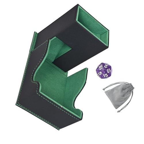 alloneslife Portable Dices Roller Tower Mit Flanellspeichertasche Für Tabletop RPG & Travel Gaming Travel Friendly Dices Tably von alloneslife