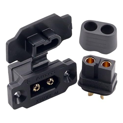 alloneslife XT60BE M Stecker wasserdichte Kappen Sorgen Für Einen Überlegenen Feuchtigkeitsschutz Für Anschlüsse In Harter Umgebung von alloneslife