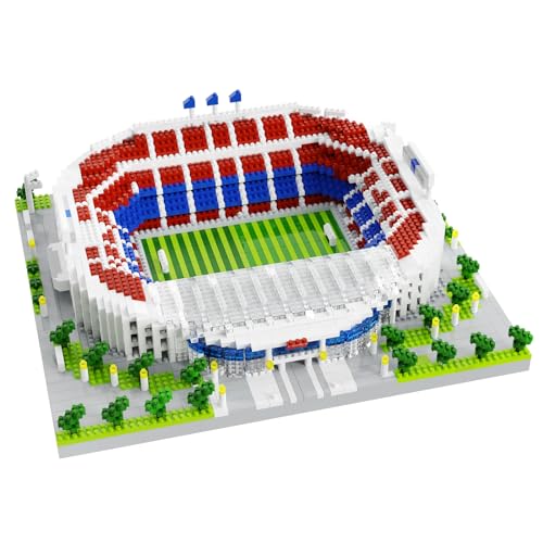 Barcelona Fußball Stadion Micro Blocks Bausets, Micro Mini Bricks Architektur Baustein-Sets für Erwachsene, Fußballfeld Bausteine Geschenk für Mädchen und Jungen ab 14 Jahren Barcelona Fußball Stadion Micro Blocks Bausets, Micro Mini Bricks Architektur Baustein-Sets für Erwachsene, Fußballfeld Bausteine Geschenk für Mädchen und Jungen ab 14 Jahren von alltogetho