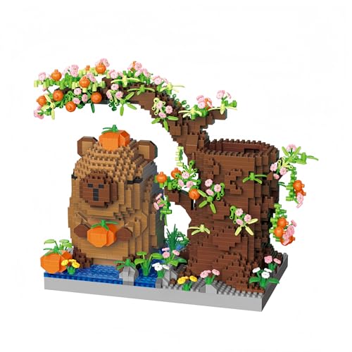 alltogetho Capybara Modell Micro Mini Baustein Spielzeug: Bauen Sie Ihren eigenen Dual - Funktion Stifthalter & Dekor - Perfekt für Schüler, ein Geschenk voller Freude alltogetho Capybara Modell Micro Mini Baustein Spielzeug: Bauen Sie Ihren eigenen Dual - Funktion Stifthalter & Dekor - Perfekt für Schüler, ein Geschenk voller Freude von alltogetho