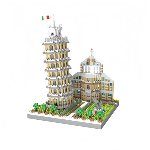 alltogetho Der Schiefe Turm von Pisa Euro Construction Micro Mini Bausteine für Erwachsene Spielzeug Set Montieren Ziegel für Geschenk alltogetho Der Schiefe Turm von Pisa Euro Construction Micro Mini Bausteine für Erwachsene Spielzeug Set Montieren Ziegel für Geschenk von alltogetho