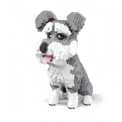 alltogetho Entzückendes Schnauzer-Hundespielzeug, Mini-Größe, ideal für Tierliebhaber, ideal als Heimdekoration und Geschenk von alltogetho