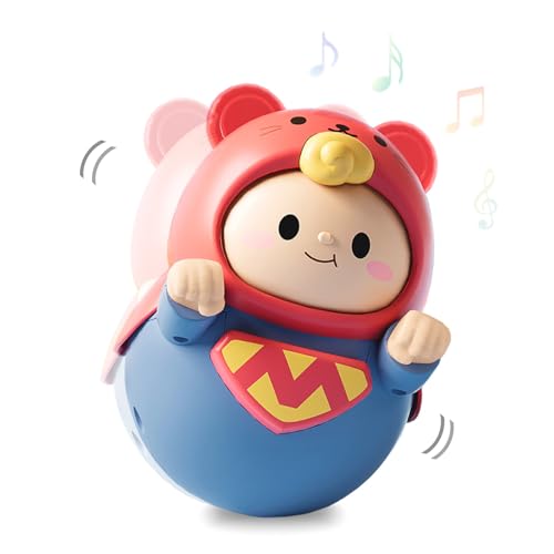 altuco Supermouse Musik-Wobbler, bunt, wackelnde Melodie Roly, Poly-Spielzeug für Kinder ab 18 Monaten altuco Supermouse Musik-Wobbler, bunt, wackelnde Melodie Roly, Poly-Spielzeug für Kinder ab 18 Monaten von altuco