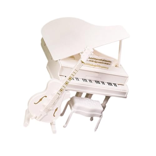 3pcs Holz Miniatur Grand Piano Cello Stuhl Set Realistic Dollhouses Möbelzubehör Für Kinder Pädagogische Spielzeugpuppenhäuser Zubehör 3pcs Holz Miniatur Grand Piano Cello Stuhl Set Realistic Dollhouses Möbelzubehör Für Kinder Pädagogische Spielzeugpuppenhäuser Zubehör von amangul