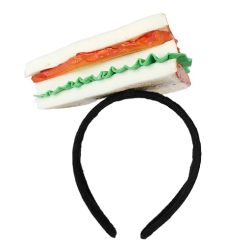 Lustige Hamburger-Kopfbedeckung, bequemer Kopfschmuck mit realistischem Sandwich für Themenveranstaltungen Lustige Hamburger-Kopfbedeckung, bequemer Kopfschmuck mit realistischem Sandwich für Themenveranstaltungen von amangul