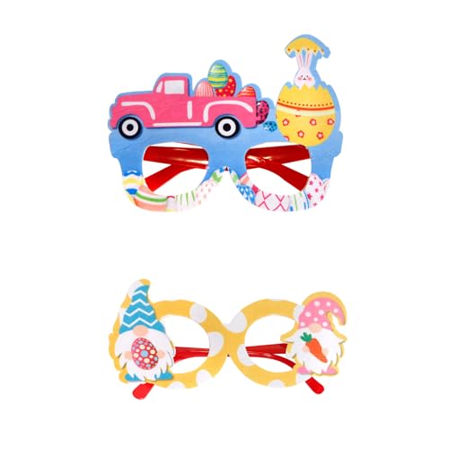 amangul Brillenrahmen für Feste, Ostern, Brillen, Partys, Ornament, ideal für Feiertage, Partys, Fotoobjekte von amangul